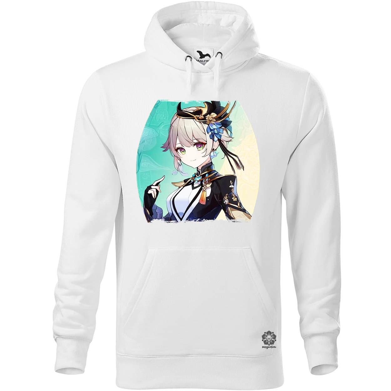 Anime lány portré v1 egyedi  pulóver 