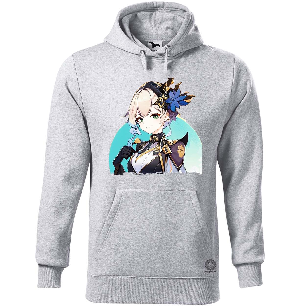 Anime lány portré v2 egyedi  pulóver 