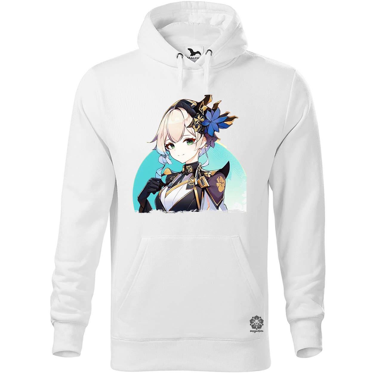 Anime lány portré v2 egyedi  pulóver 
