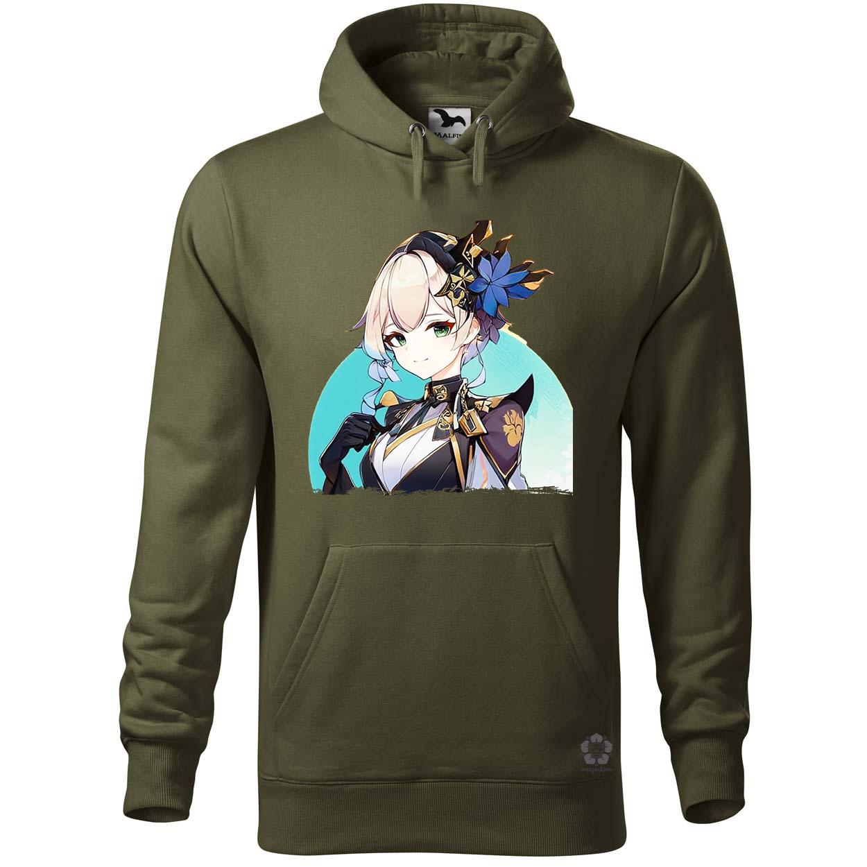 Anime lány portré v2 egyedi  pulóver 