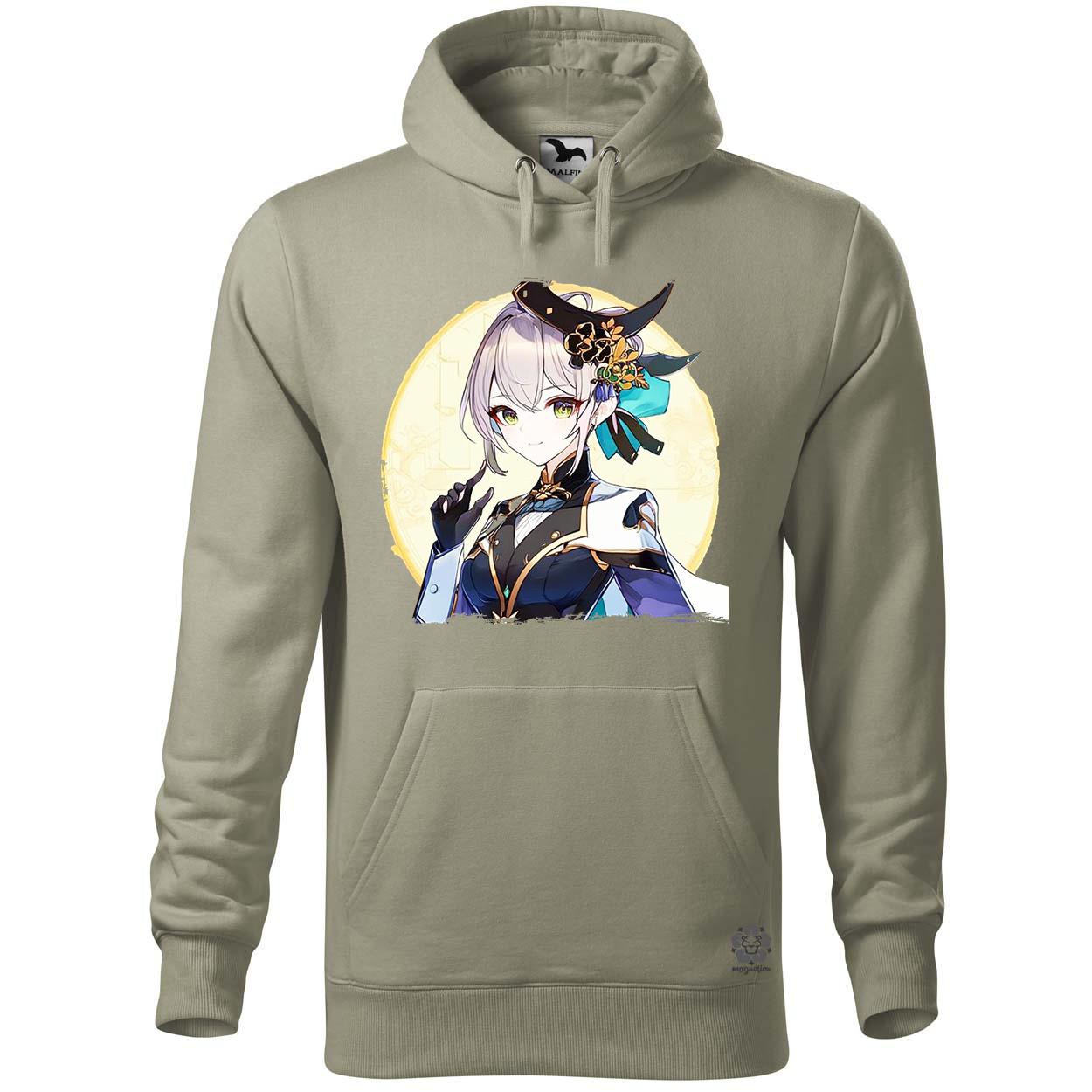 Anime lány portré v3 egyedi  pulóver 
