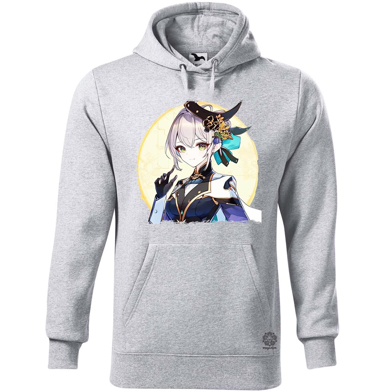 Anime lány portré v3 egyedi  pulóver 
