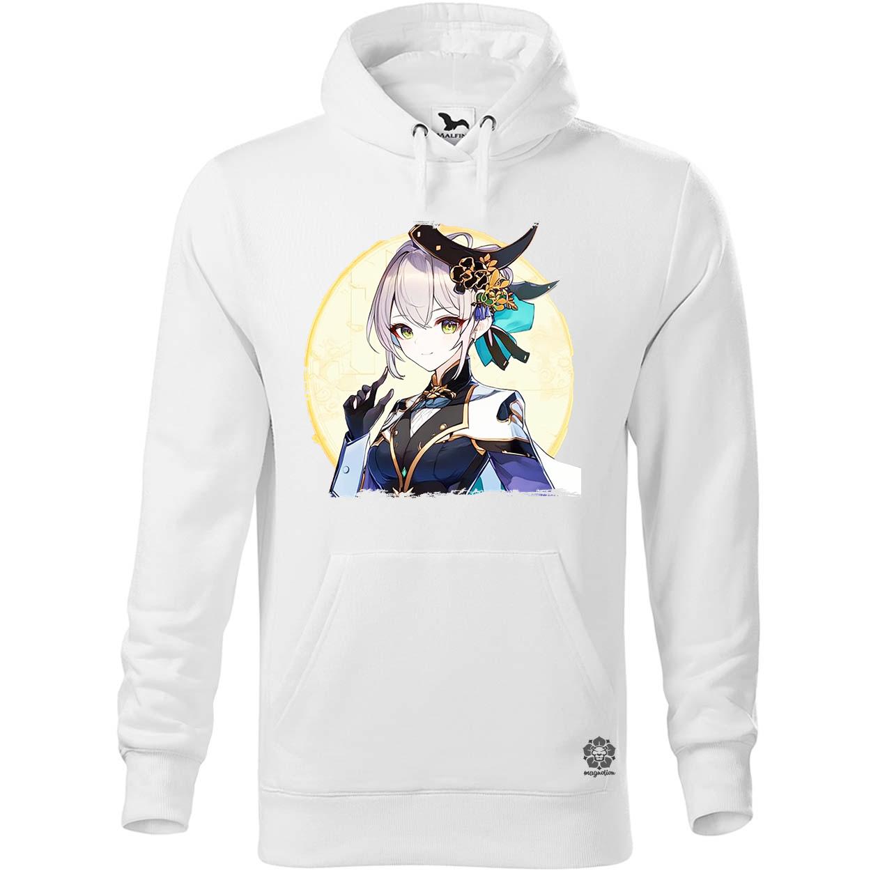 Anime lány portré v3 egyedi  pulóver 