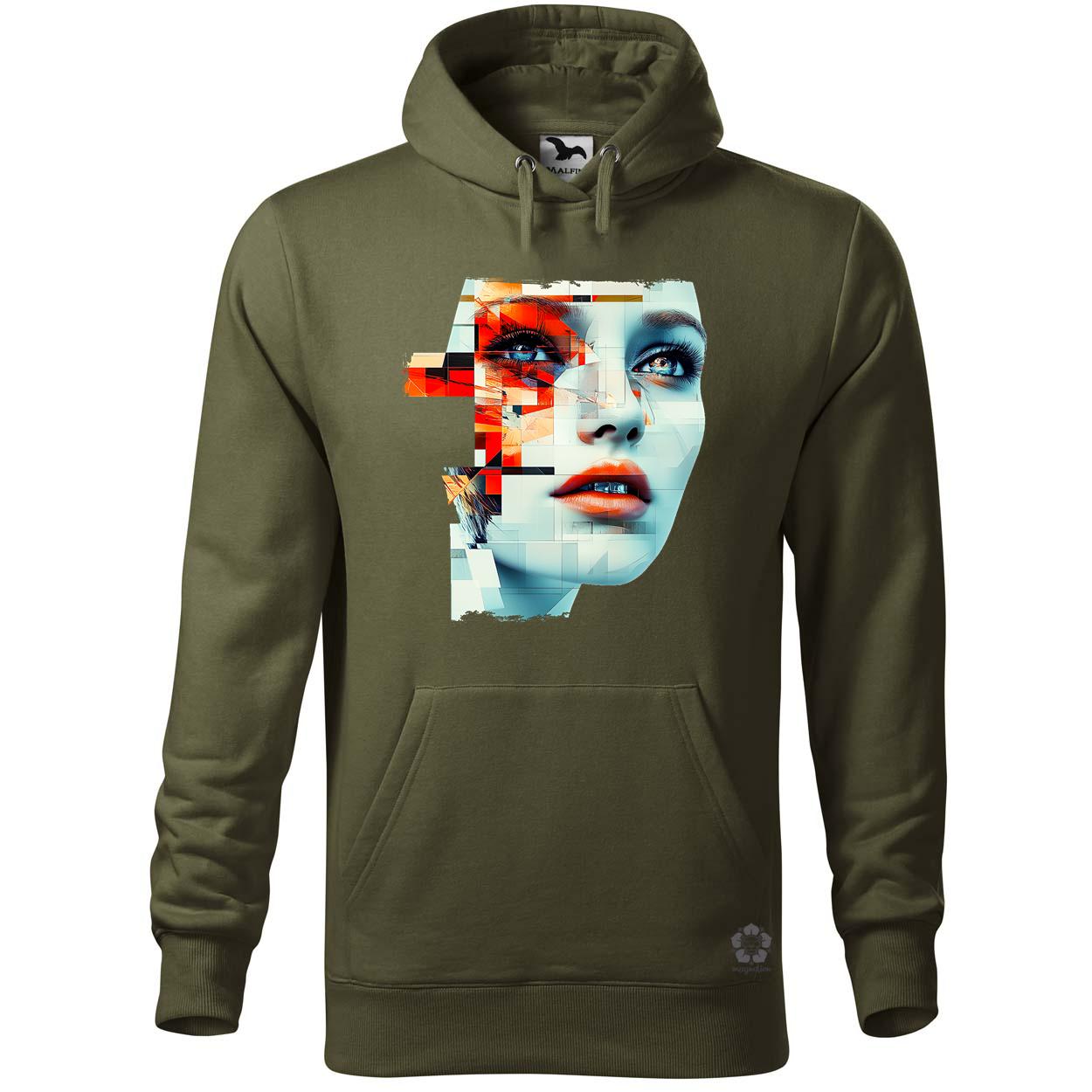 Arc kollázs v3 egyedi  pulóver 