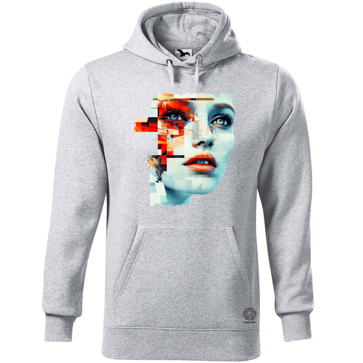 Arc kollázs v3 egyedi  pulóver 