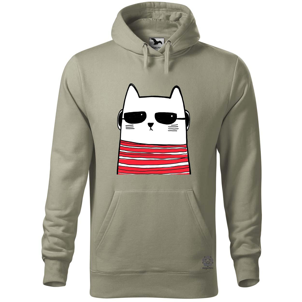 Cica zenét hallgat v2 egyedi  pulóver 