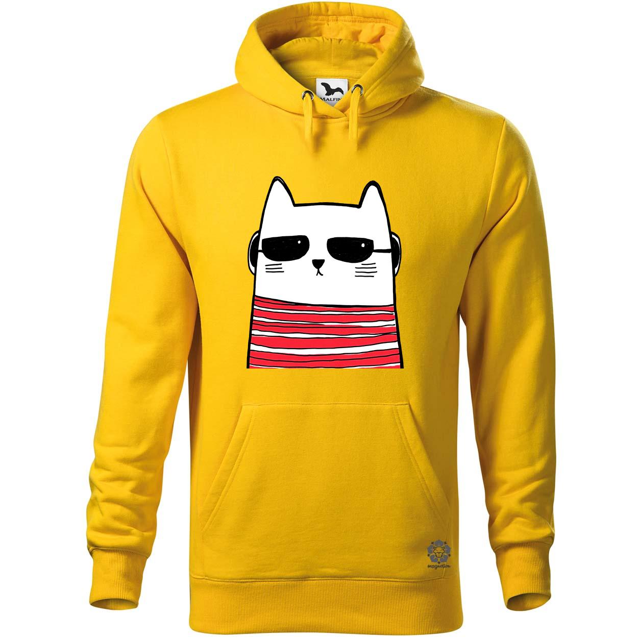Cica zenét hallgat v2 egyedi  pulóver 