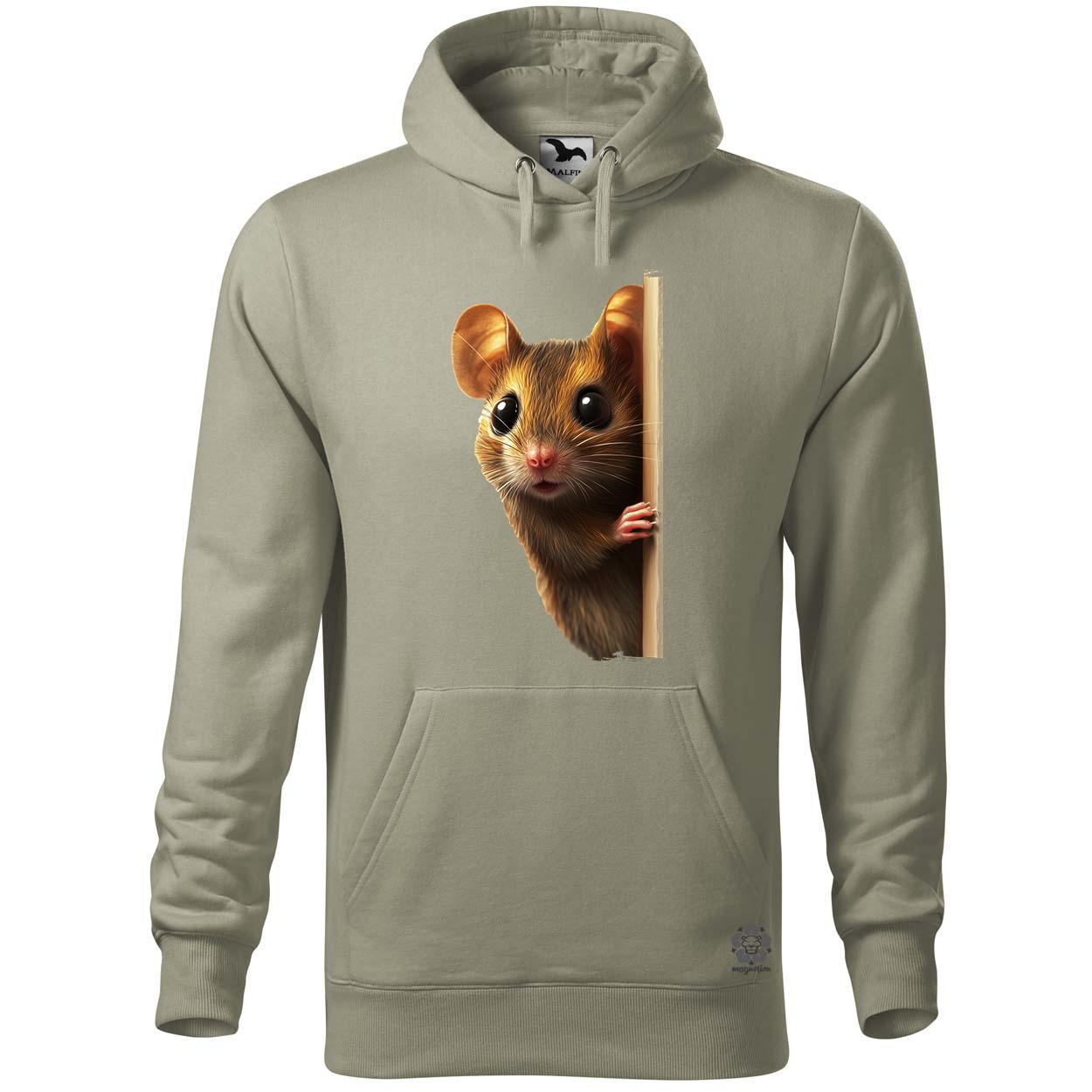 Egér kukucskál v2 egyedi  pulóver 