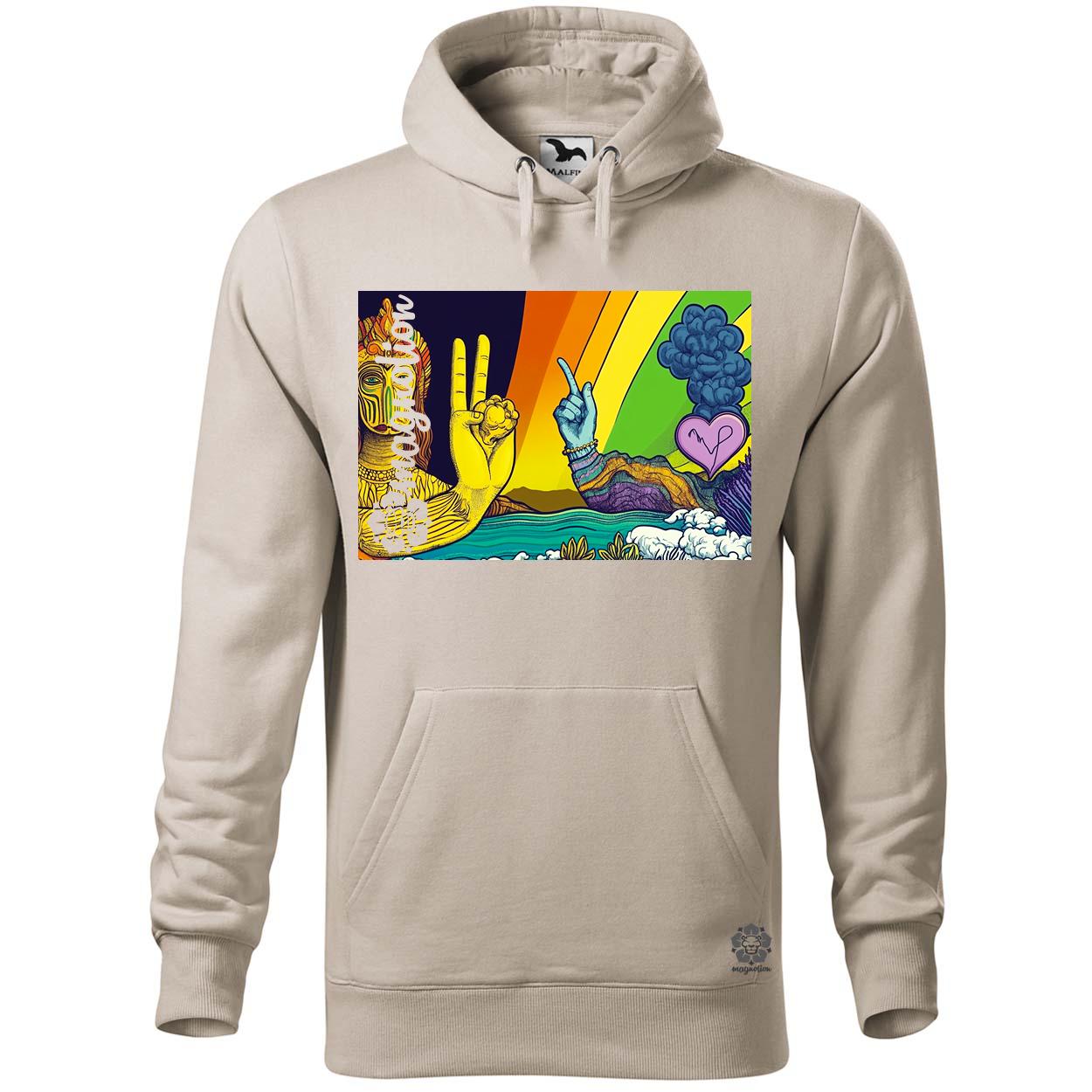 Spirituális béke v13 egyedi  pulóver 