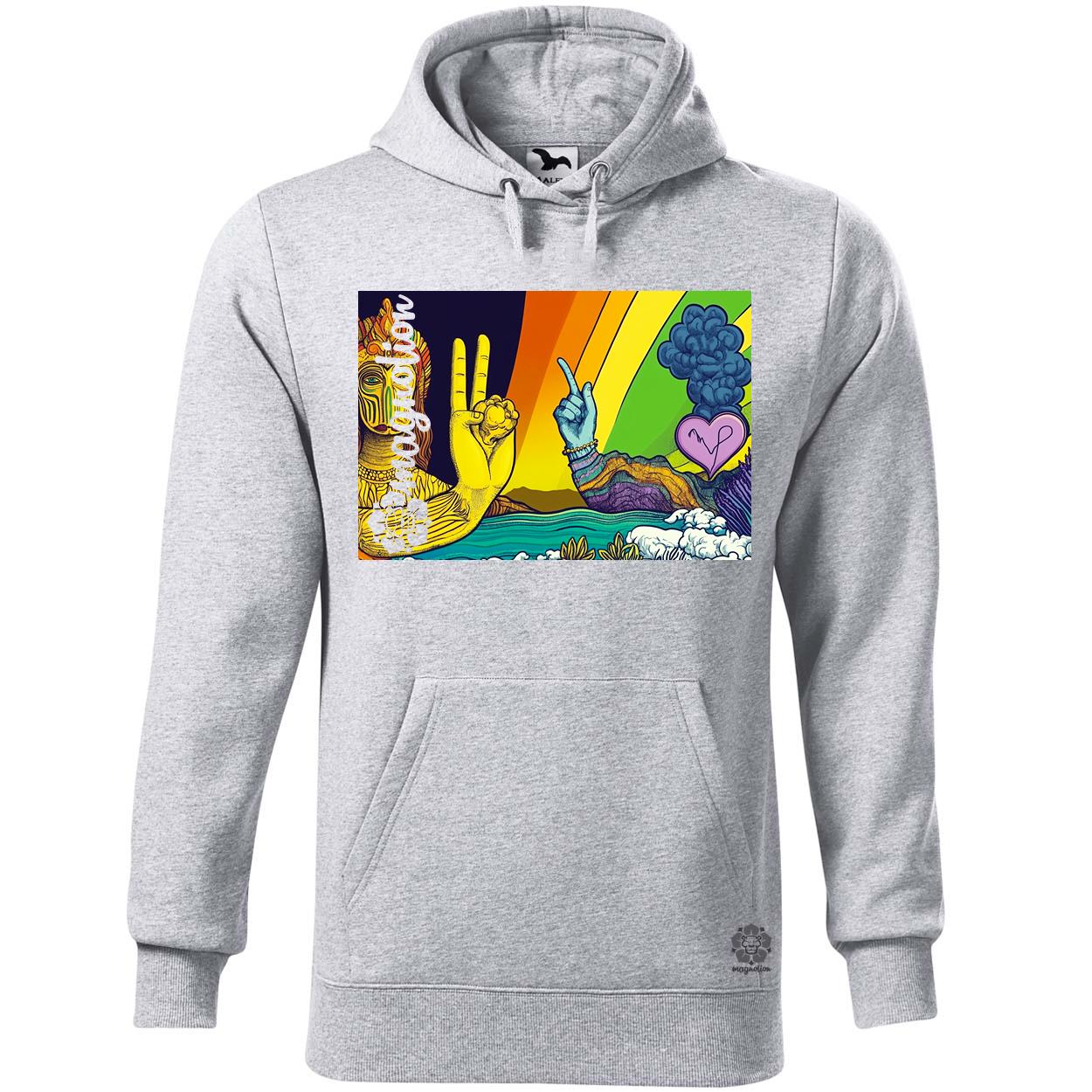 Spirituális béke v13 egyedi  pulóver 