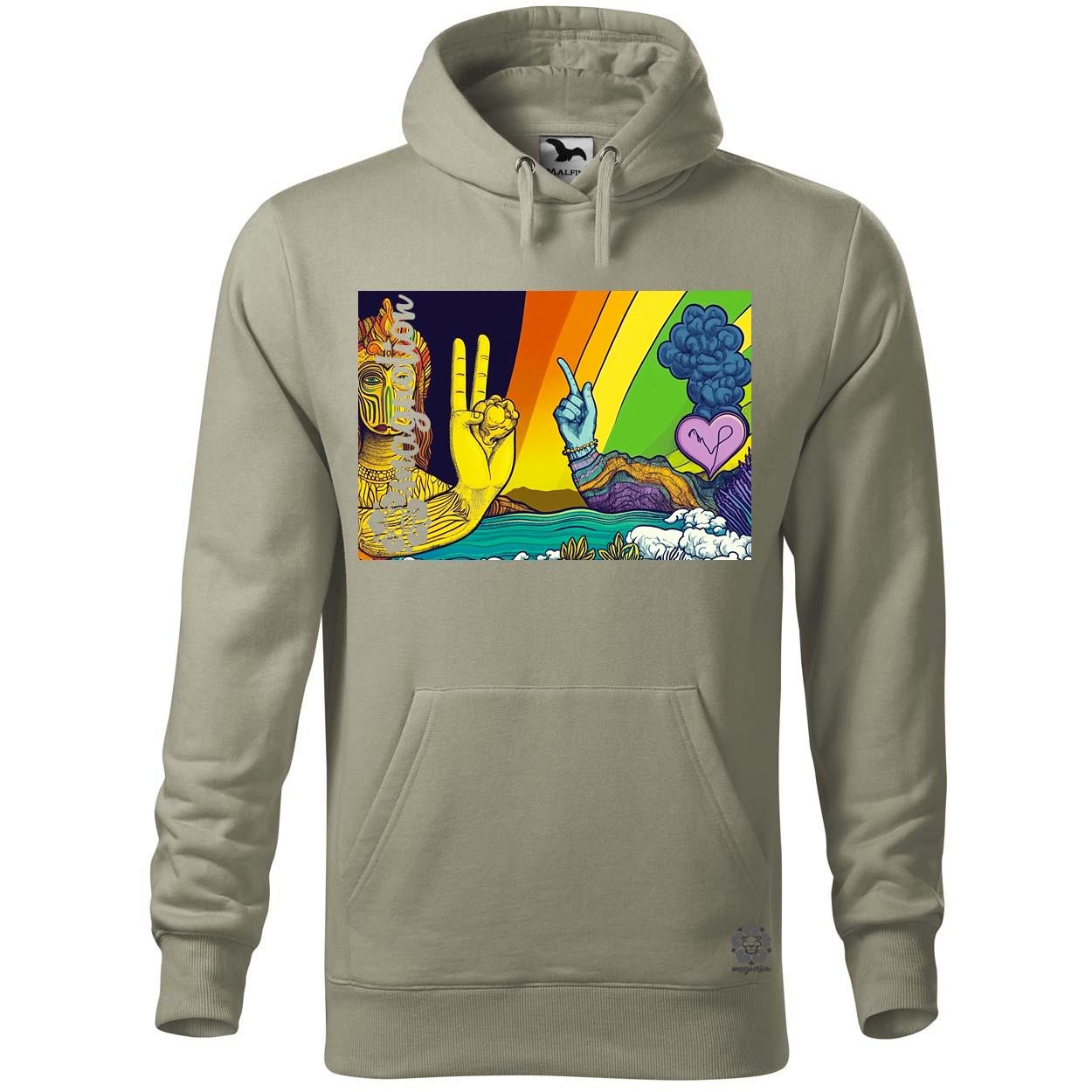 Spirituális béke v13 egyedi  pulóver 