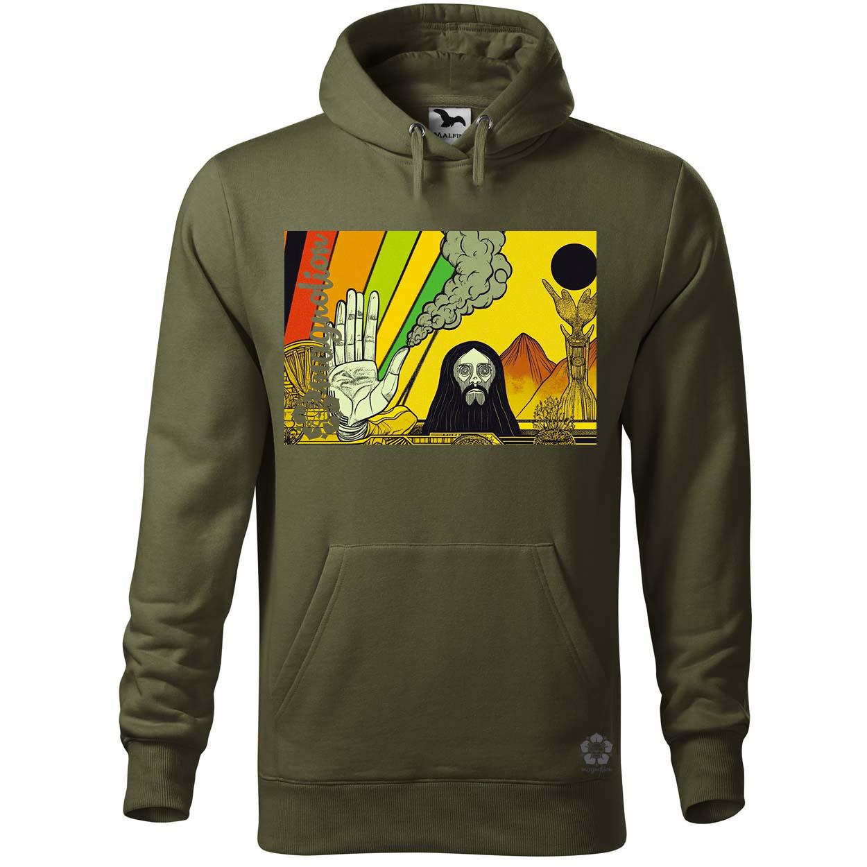 Spirituális béke v19 egyedi  pulóver 