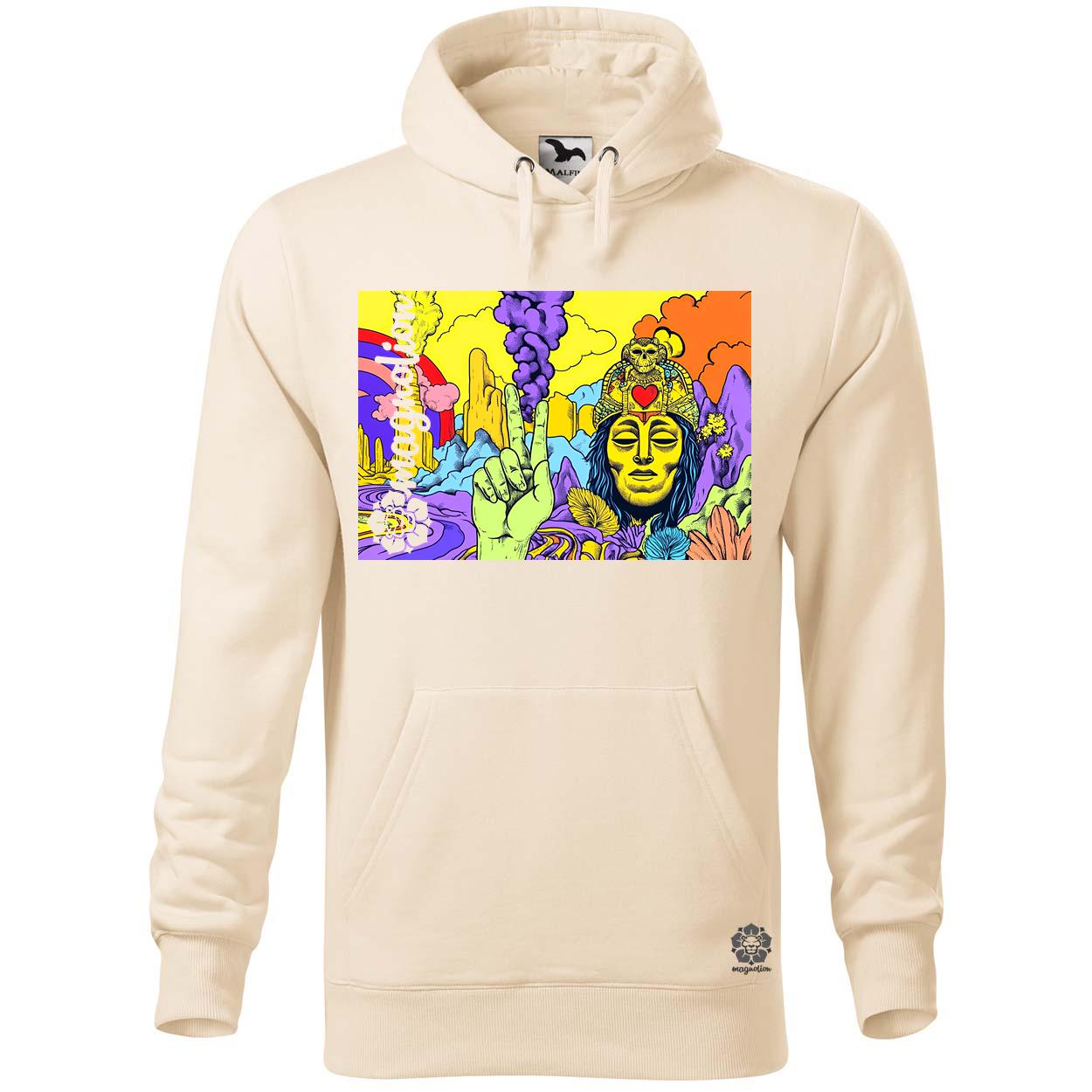 Spirituális béke v26 egyedi  pulóver 