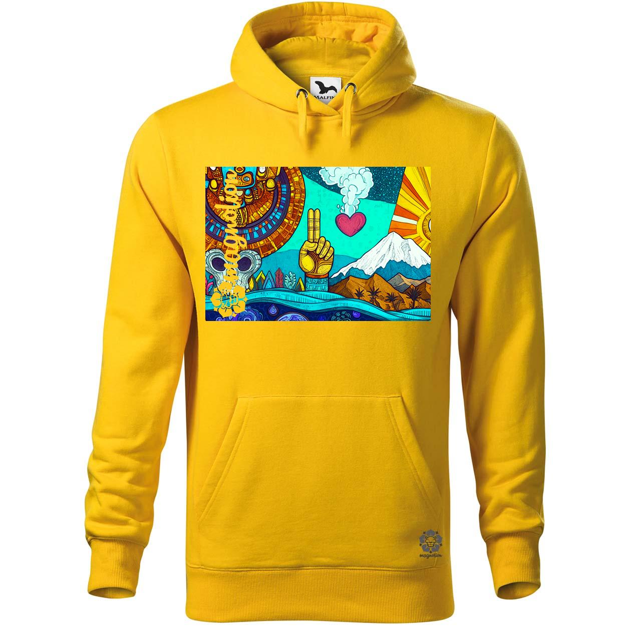 Spirituális béke v4 egyedi  pulóver 