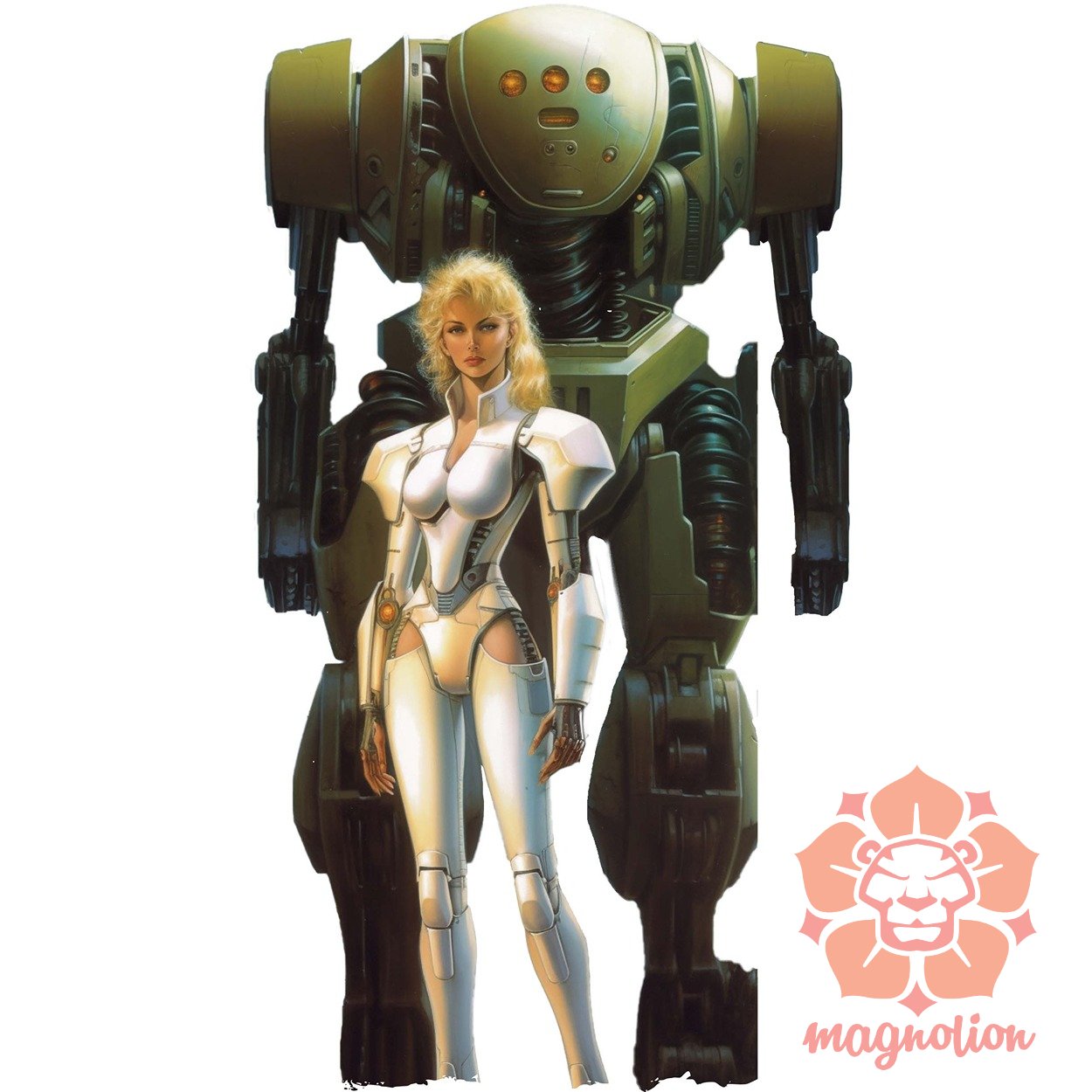 Boris Vallejo robot és a nő fanart v1
