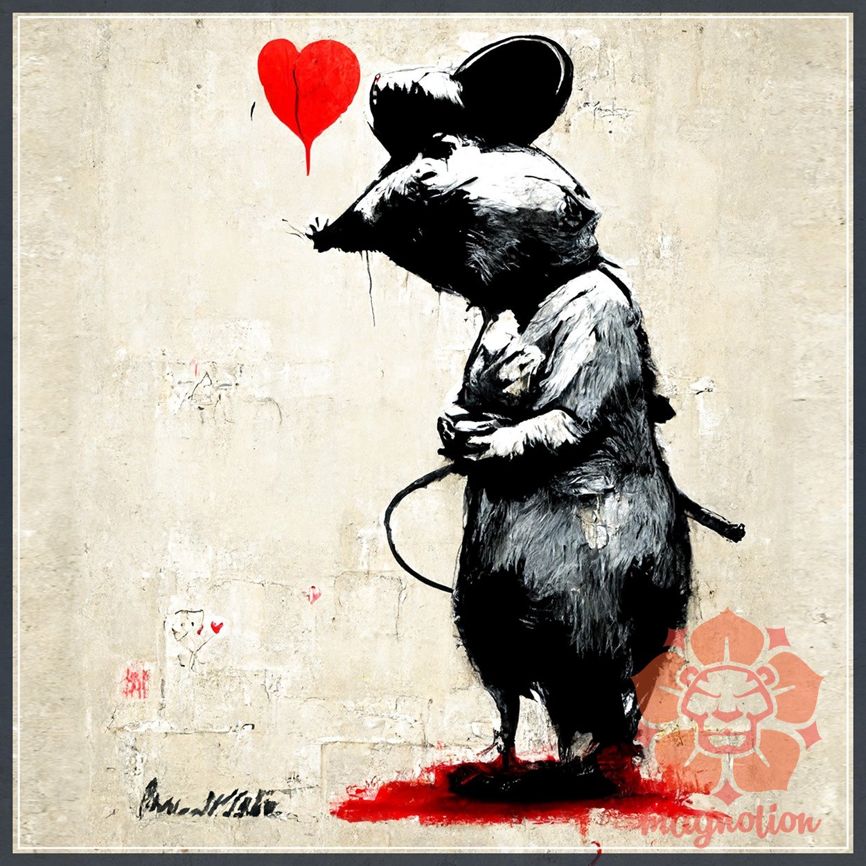 Graffiti patkány szerelem v1