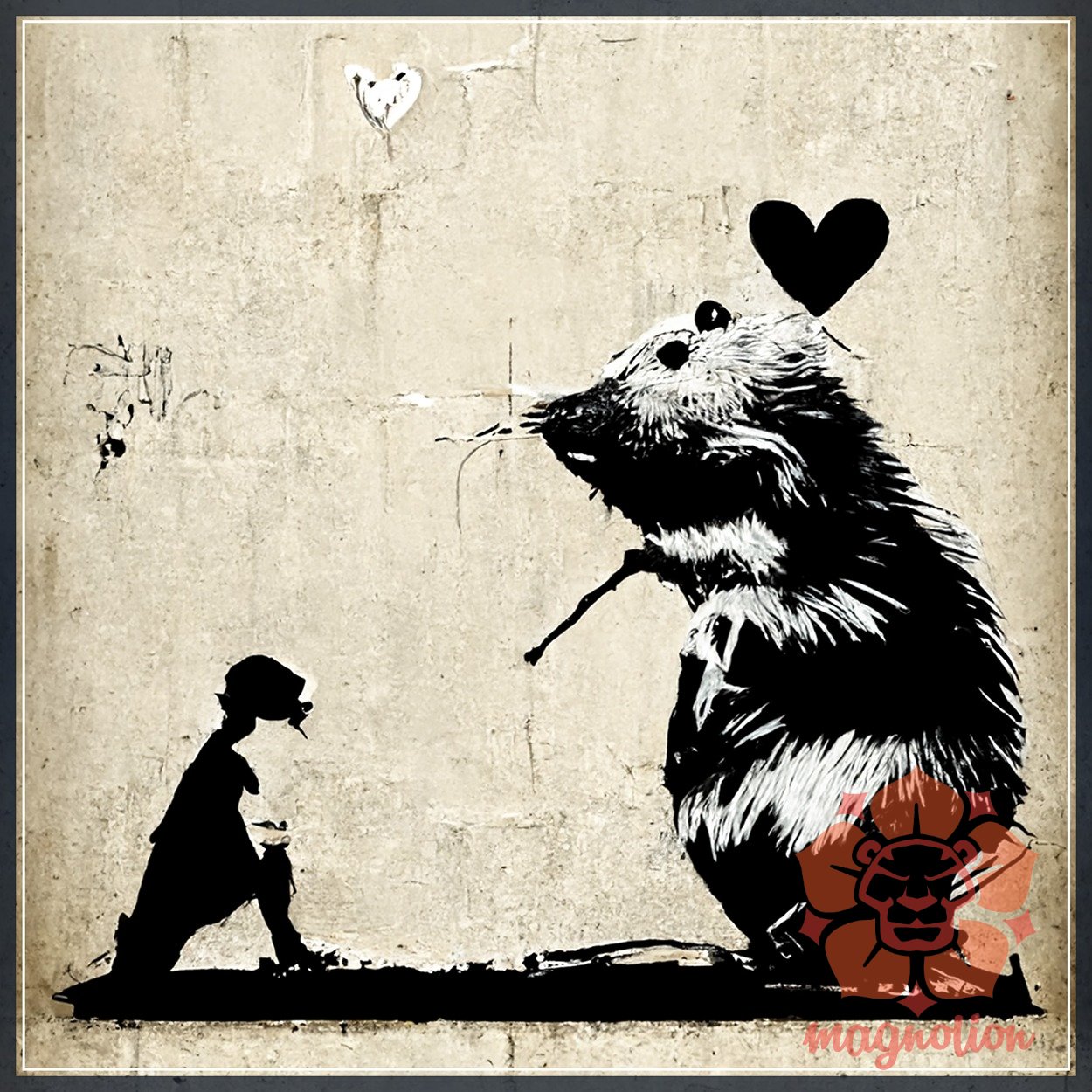 Graffiti patkány szerelem v2