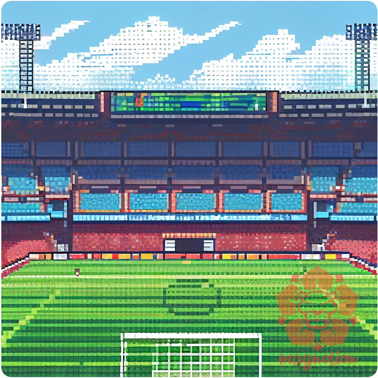Foci stadion pixelart