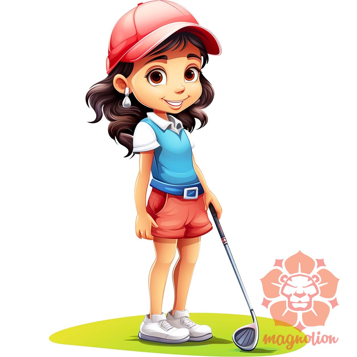 Kawaii golfozó lány v2