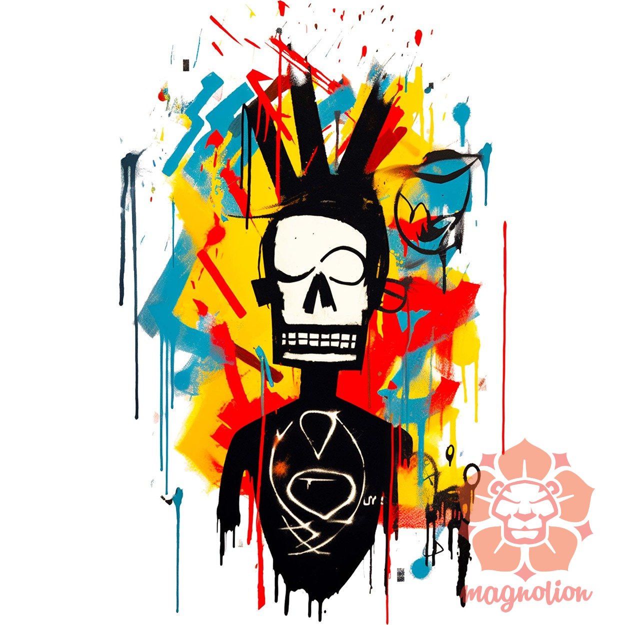 Basquiat béke és szeretet v14