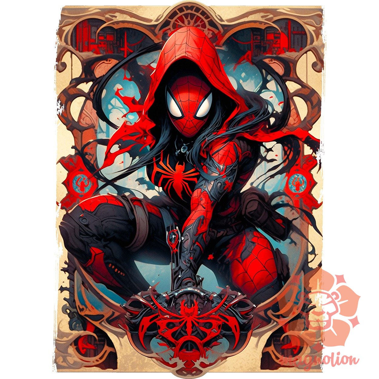 Kártya fantázia Ghost Spider v2