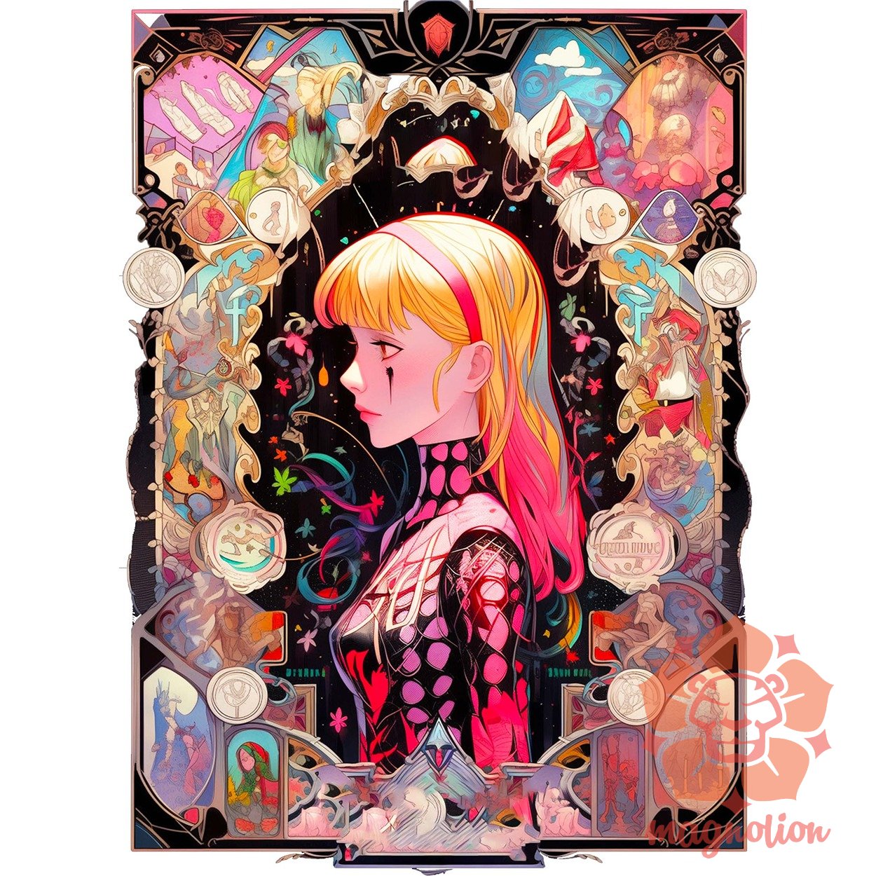 Kártya fantázia Gwen Stacy v4