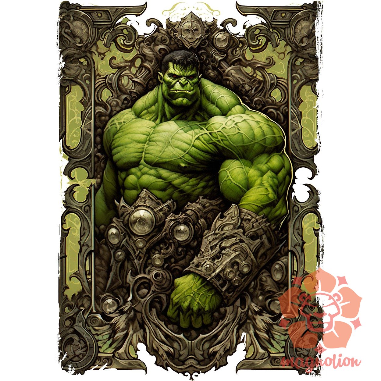 Kártya fantázia Hulk v3