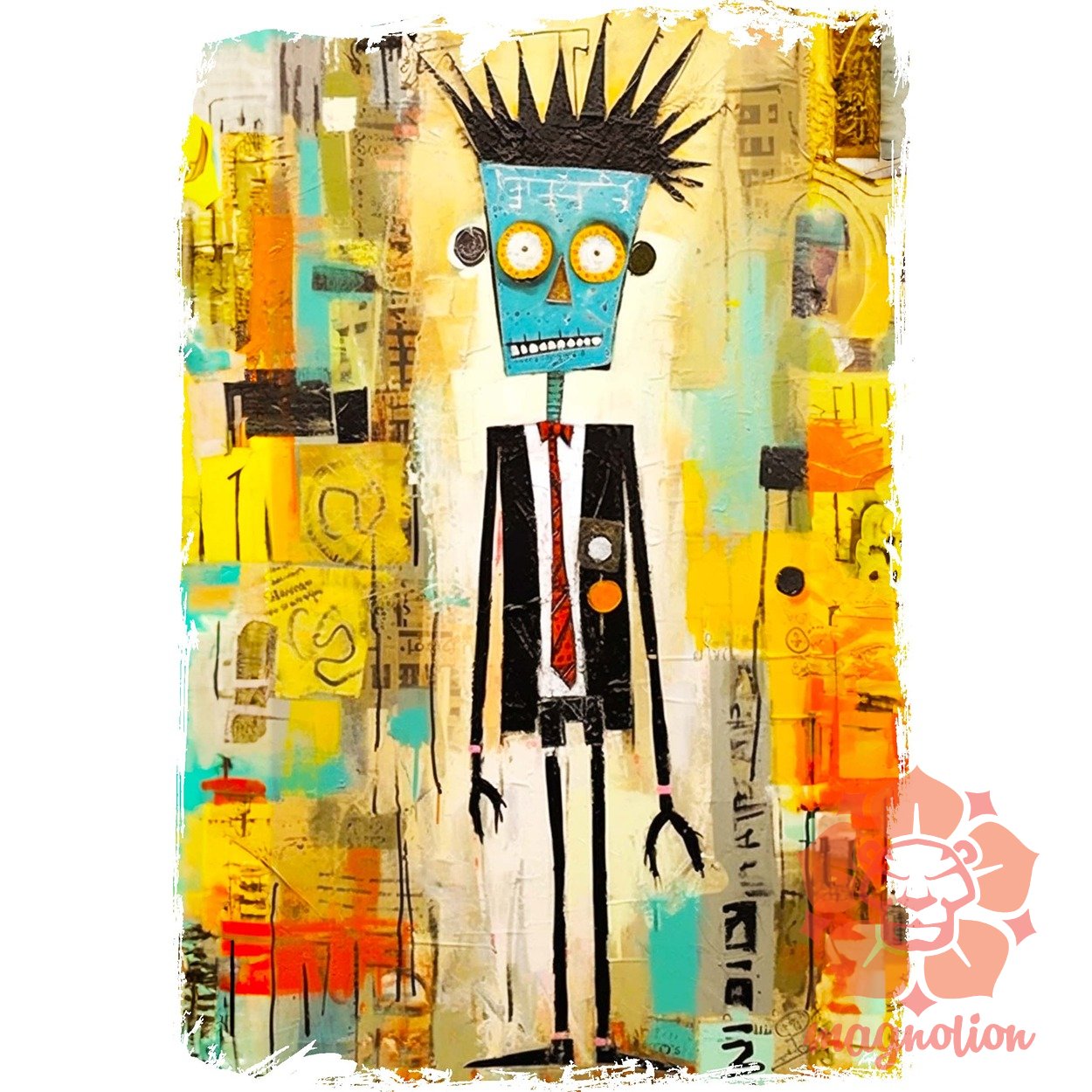 NYC napfelkelte Basquiat graffiti v1