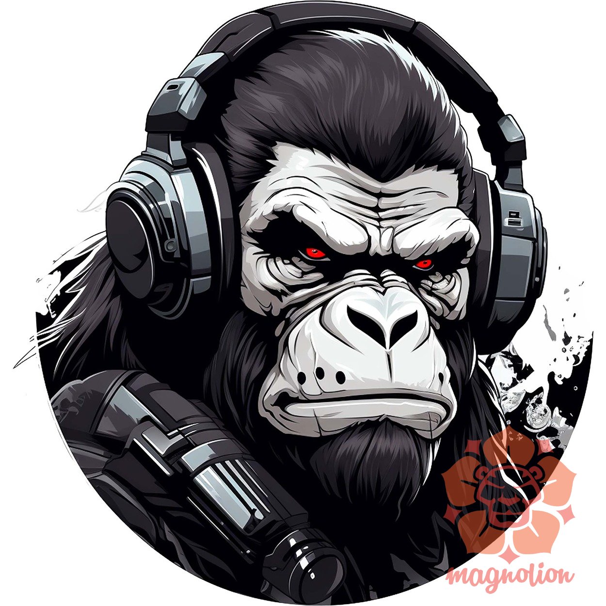 Cyberpunk gorilla v3