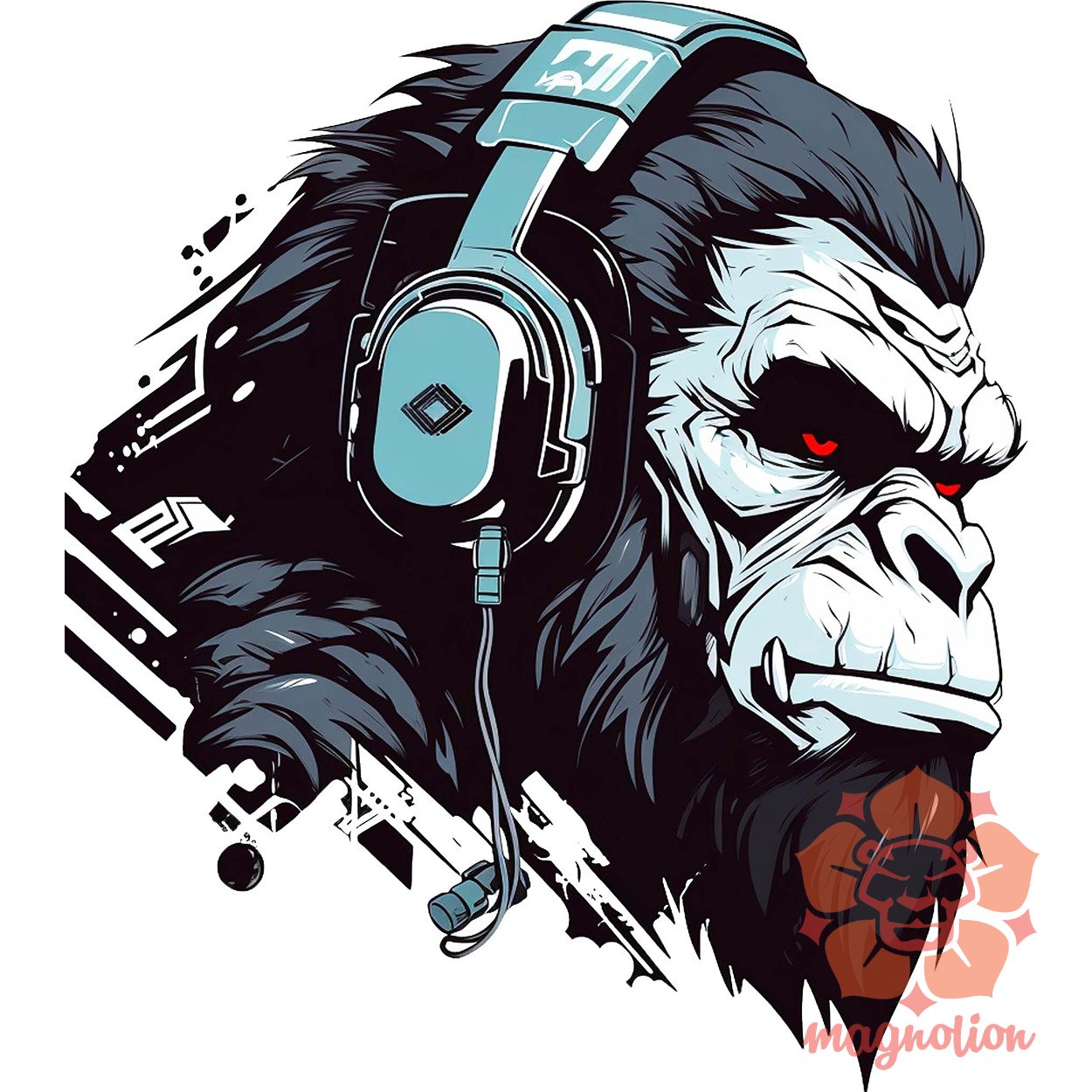 Cyberpunk gorilla v4