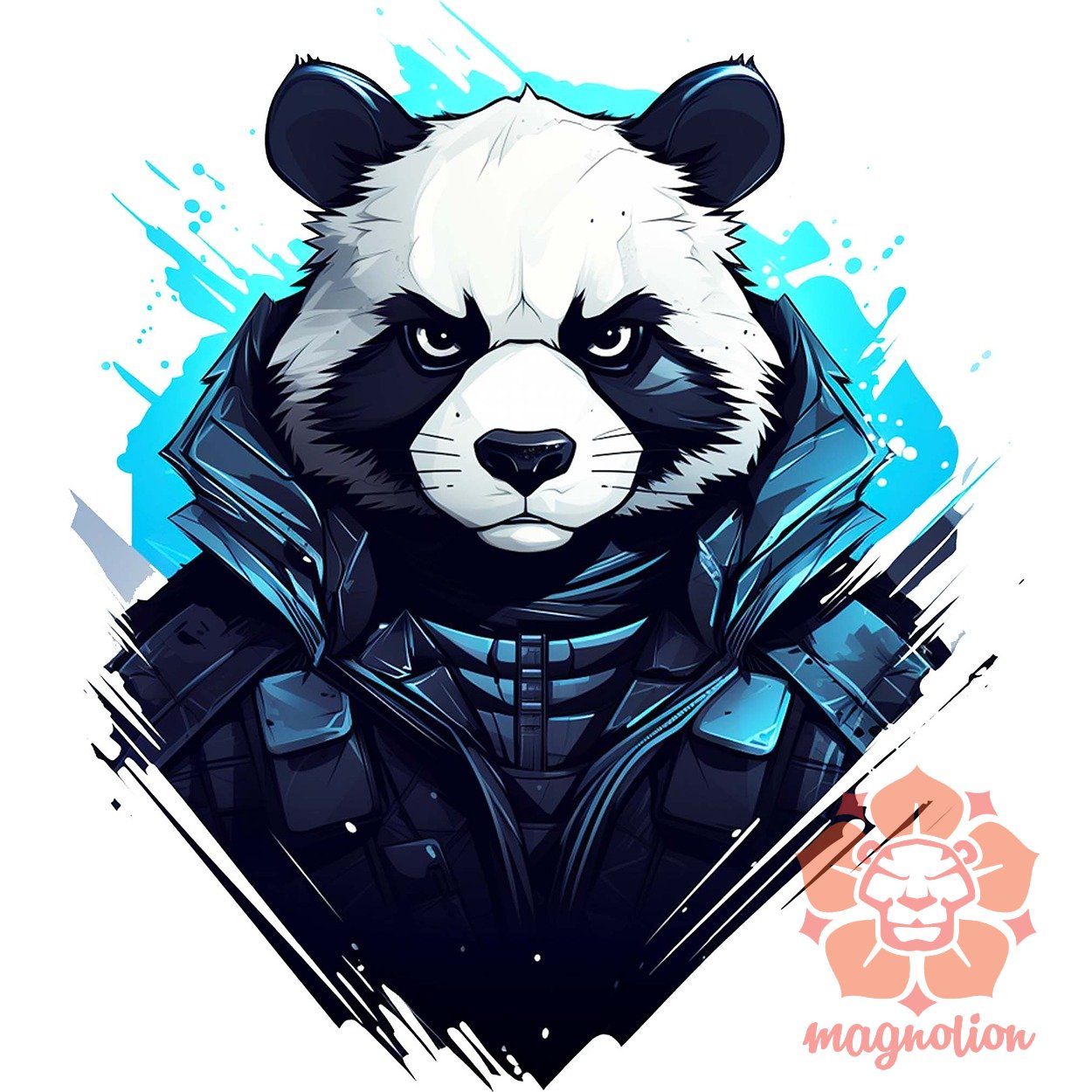 Cyberpunk panda v1