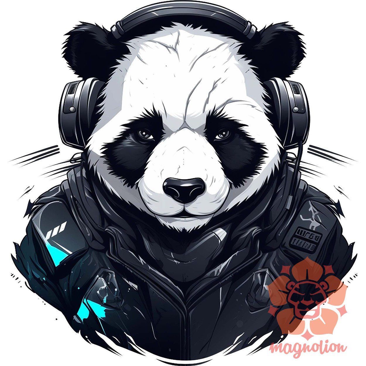 Cyberpunk panda v5