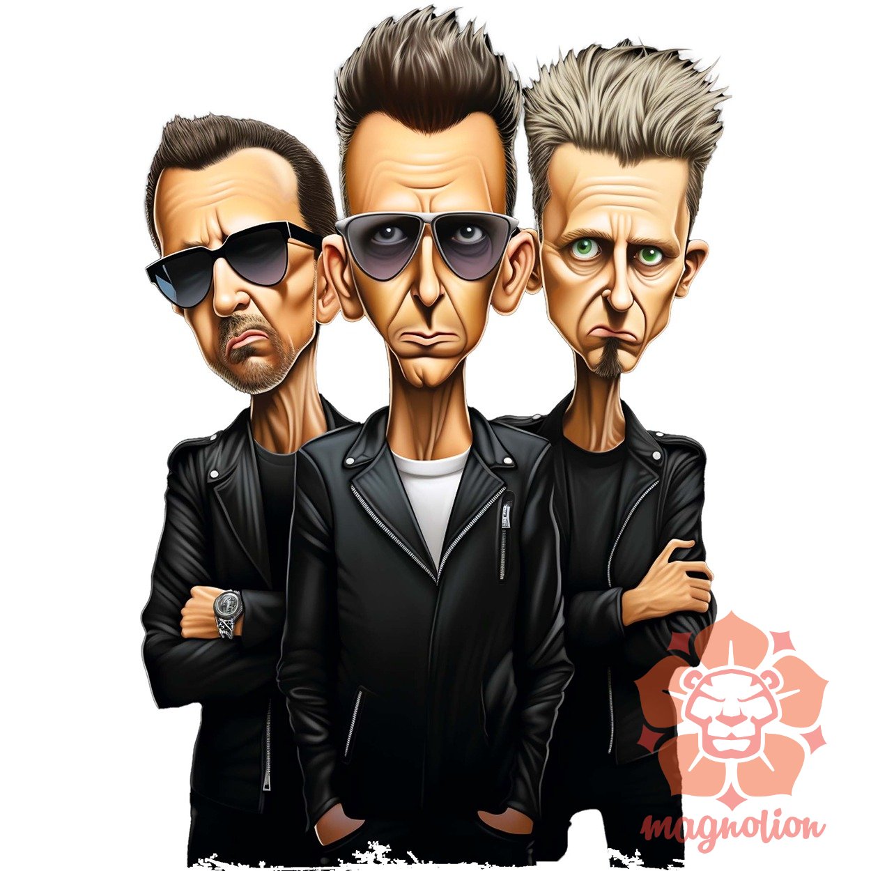 Depeche Mode karikatúra v2