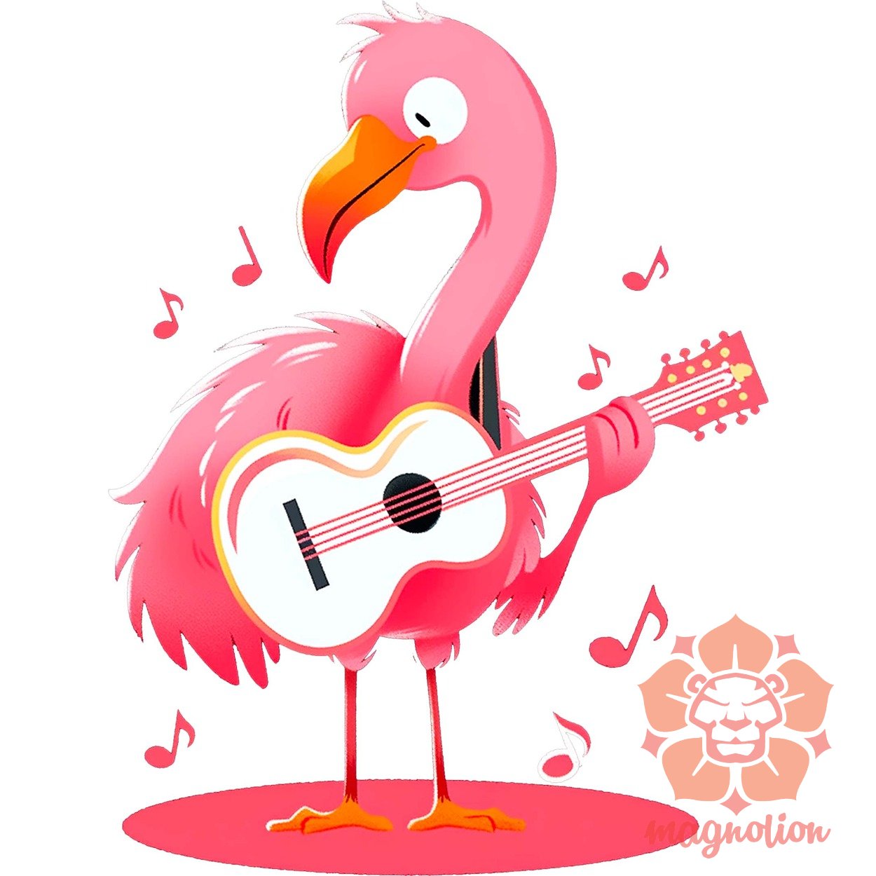 Flamingó gitározik v1