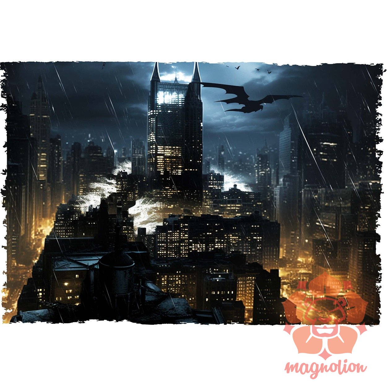 Pareidolia Batman város fantázia v3