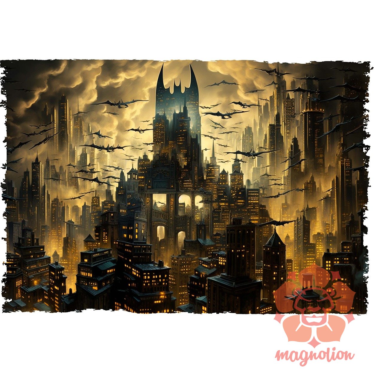 Pareidolia Batman város fantázia v4