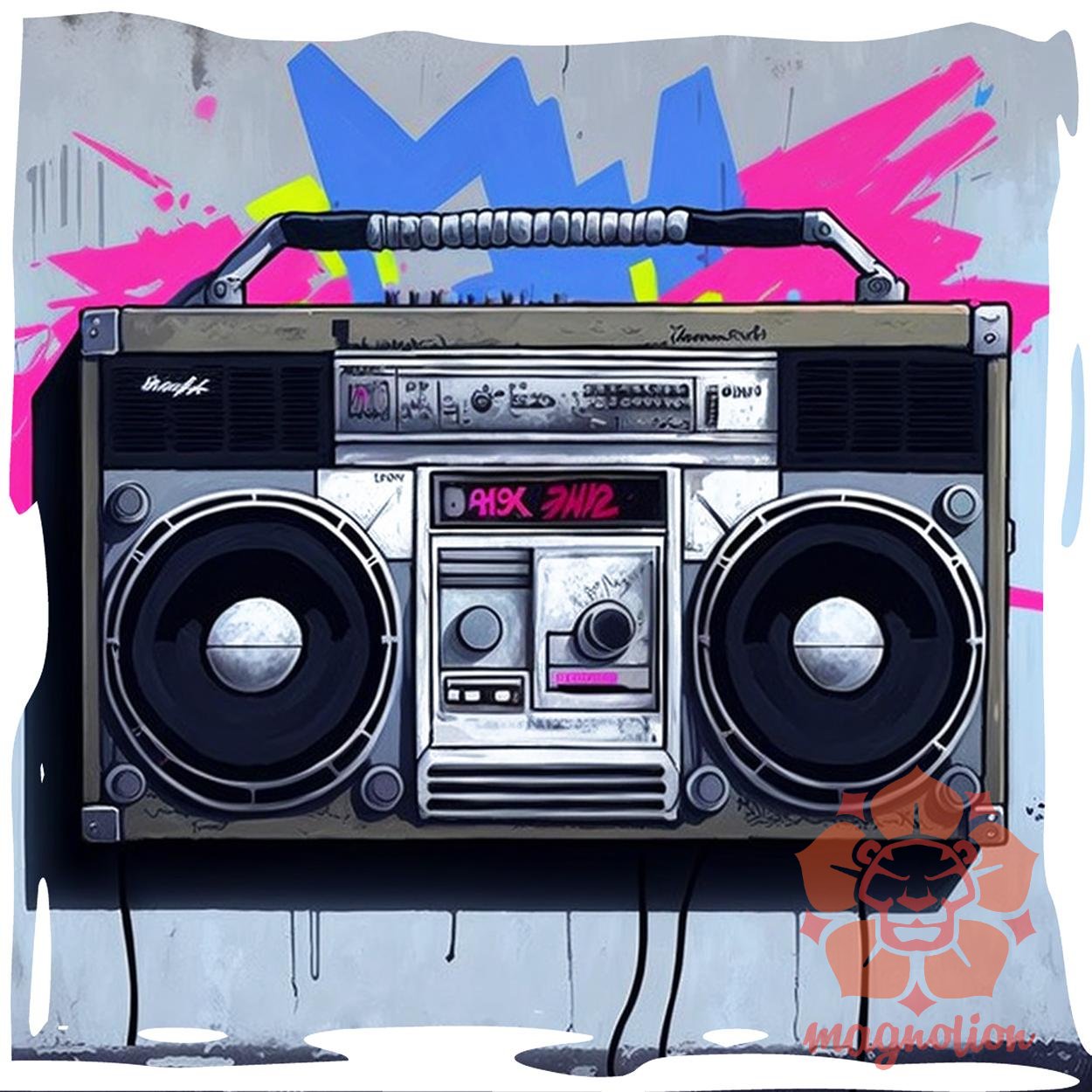 Graffiti sztereó rádió