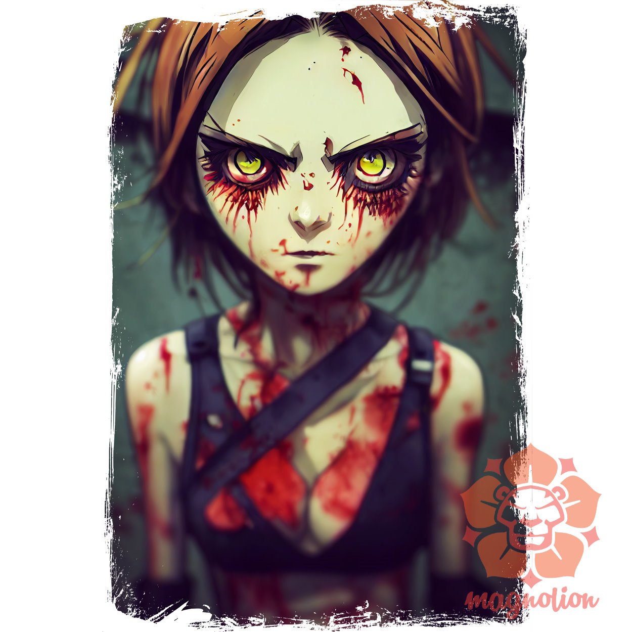 Anime zombi lány