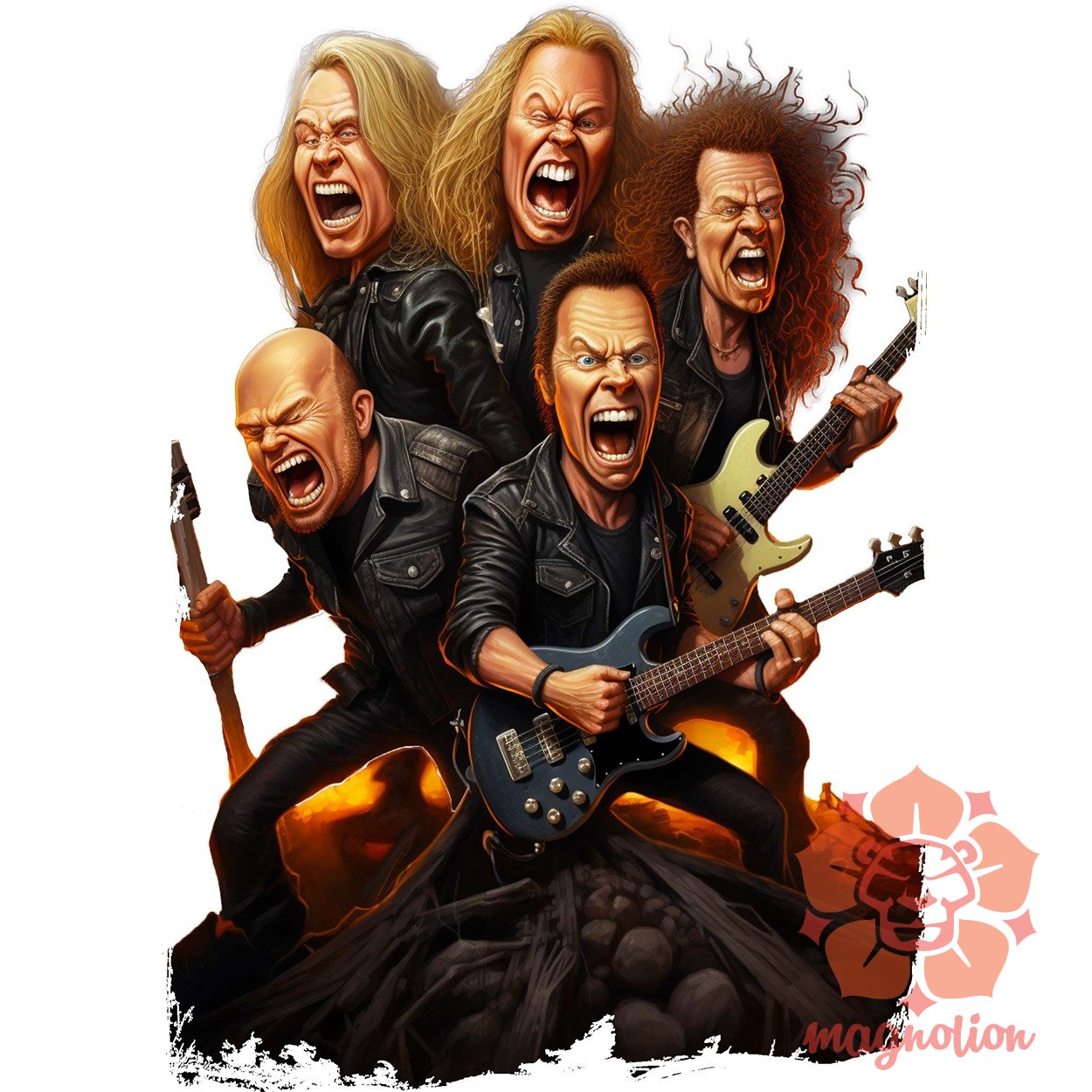 Metallica karikatúra v1