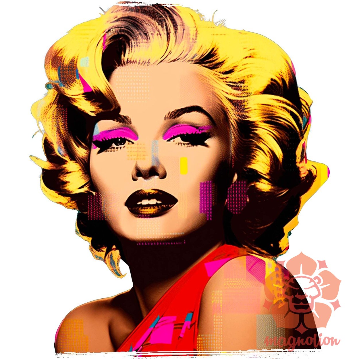 Pop art Marilyn Monroe v2