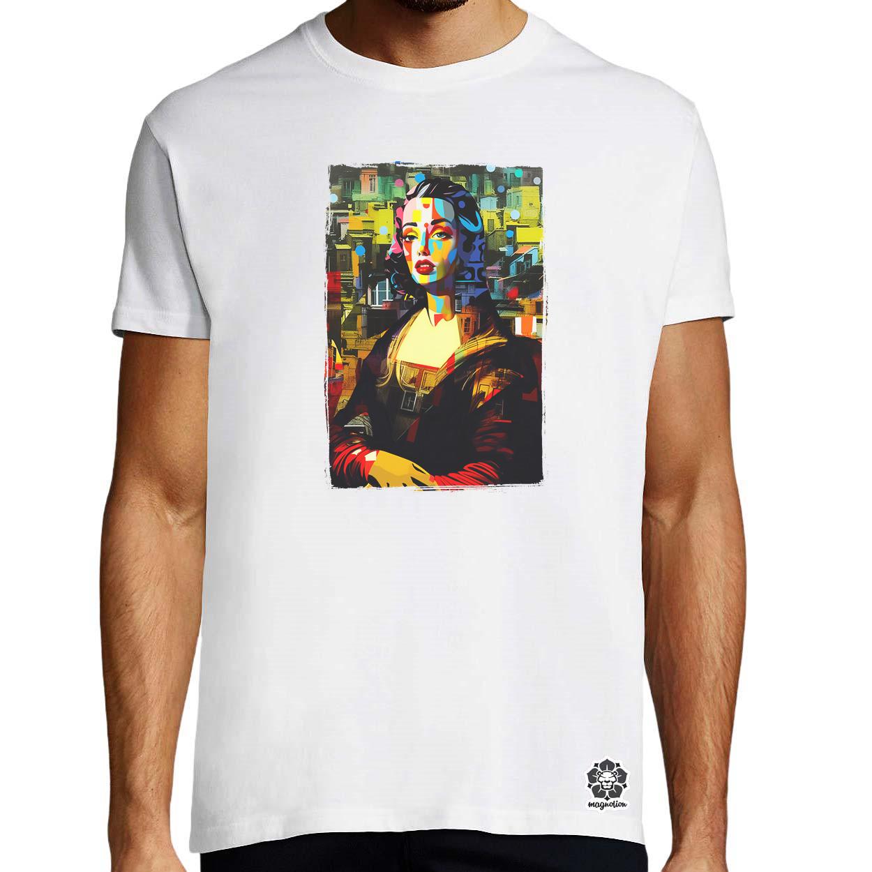 Pop art Mona Lisa v1