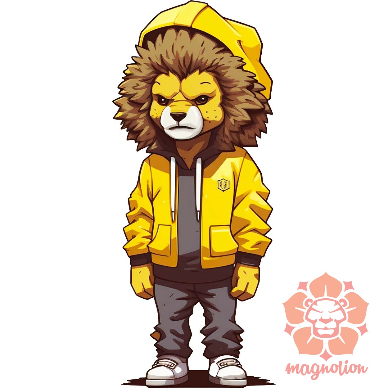 Sárga oroszlán srác v1