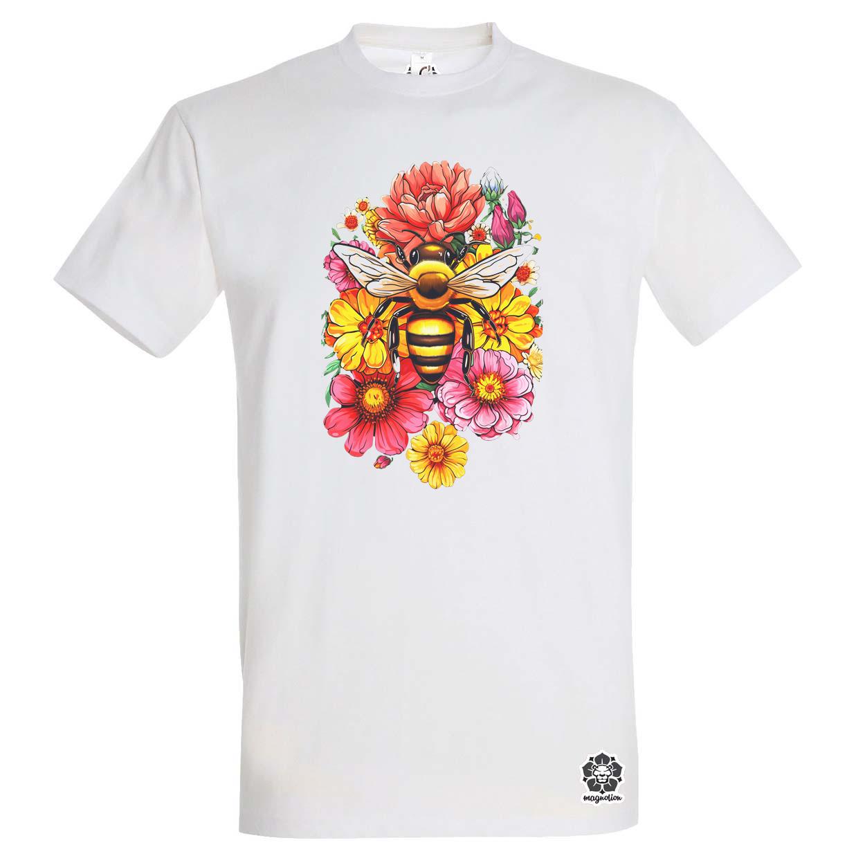 Méh és virágok v4