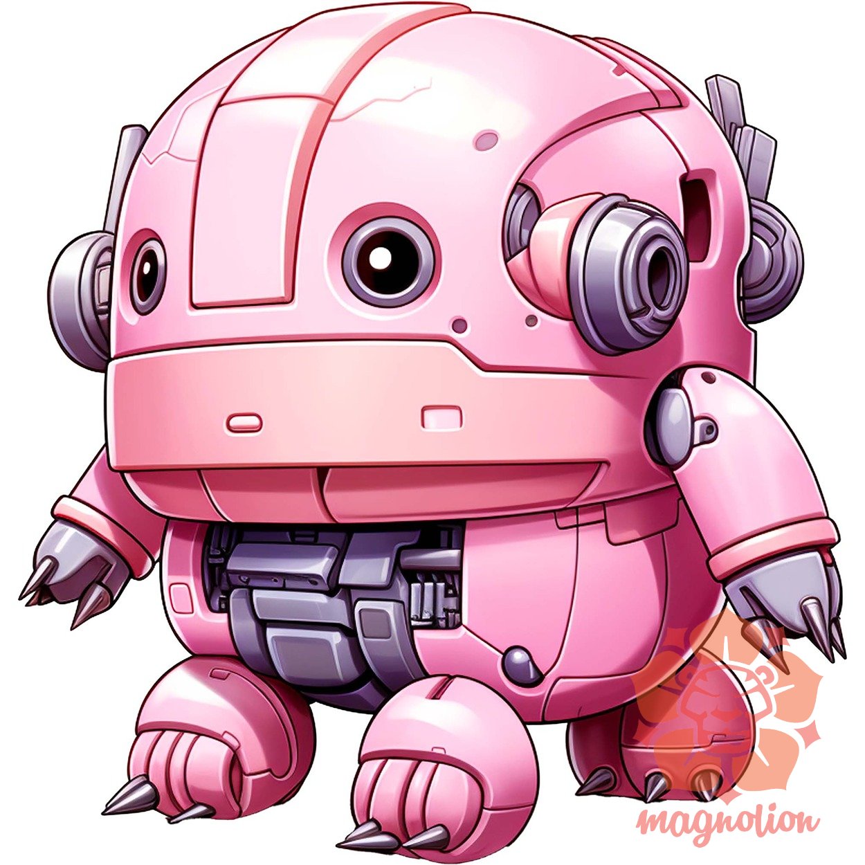 Pink baby robot v1