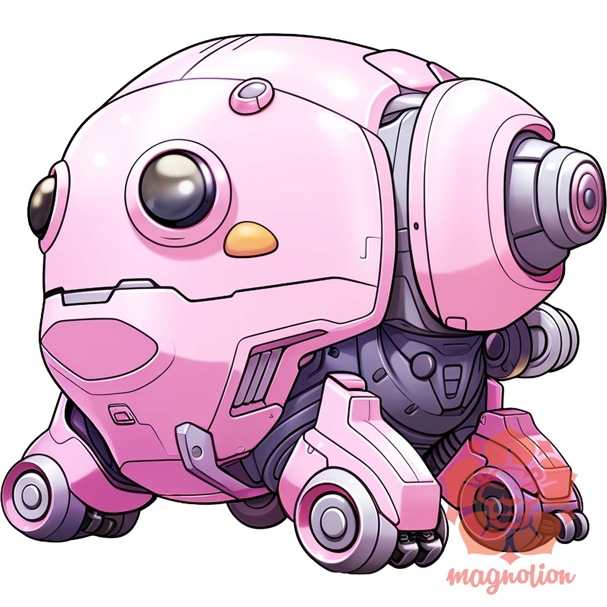Pink baby robot v3