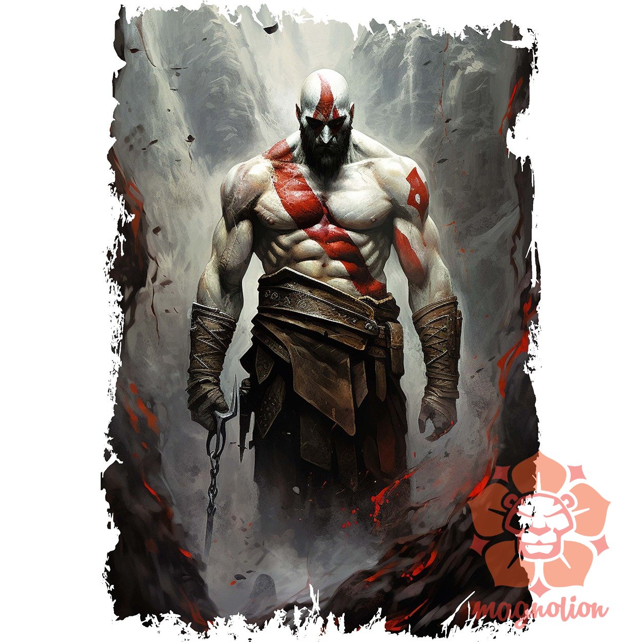 Kratos fanart v2