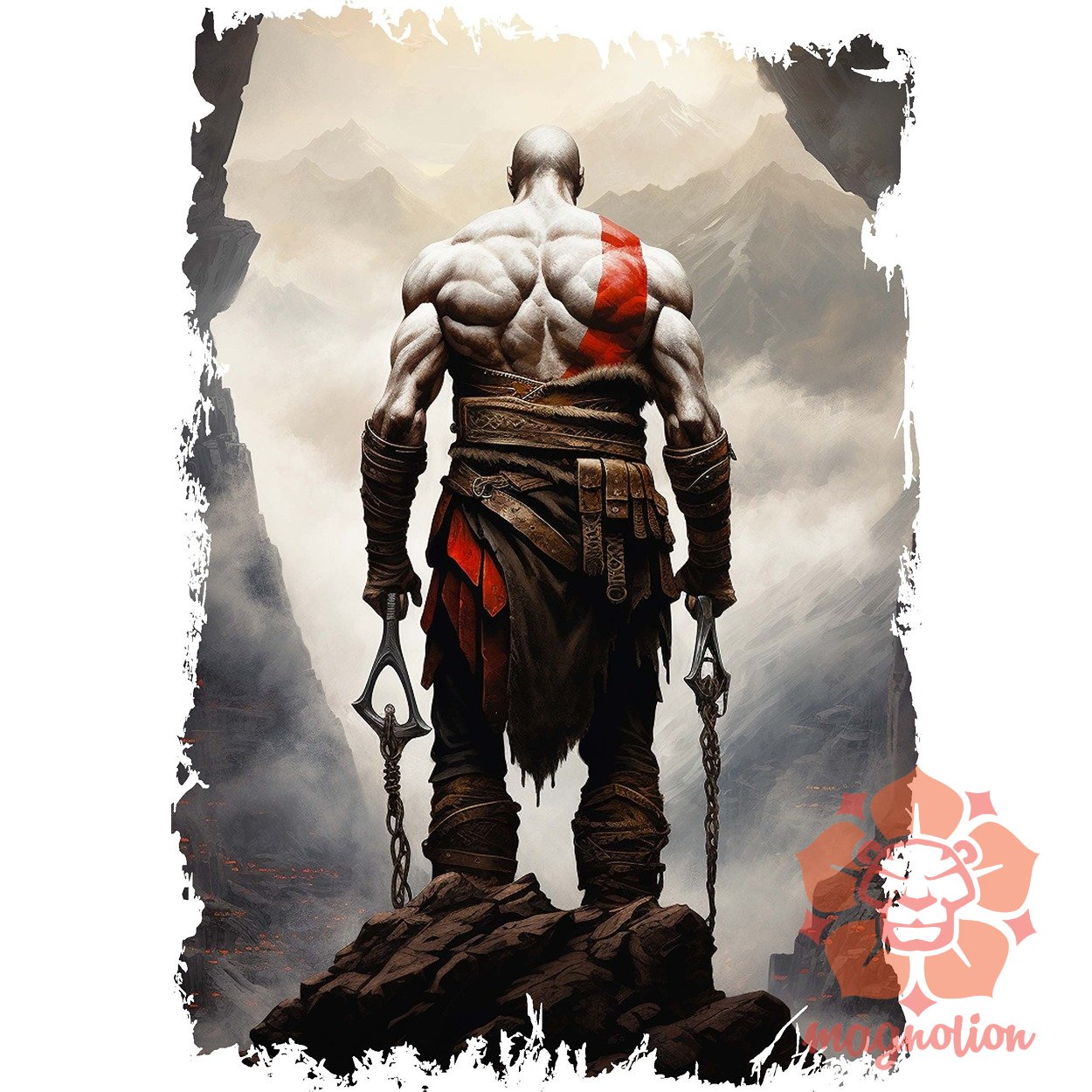 Kratos fanart v5