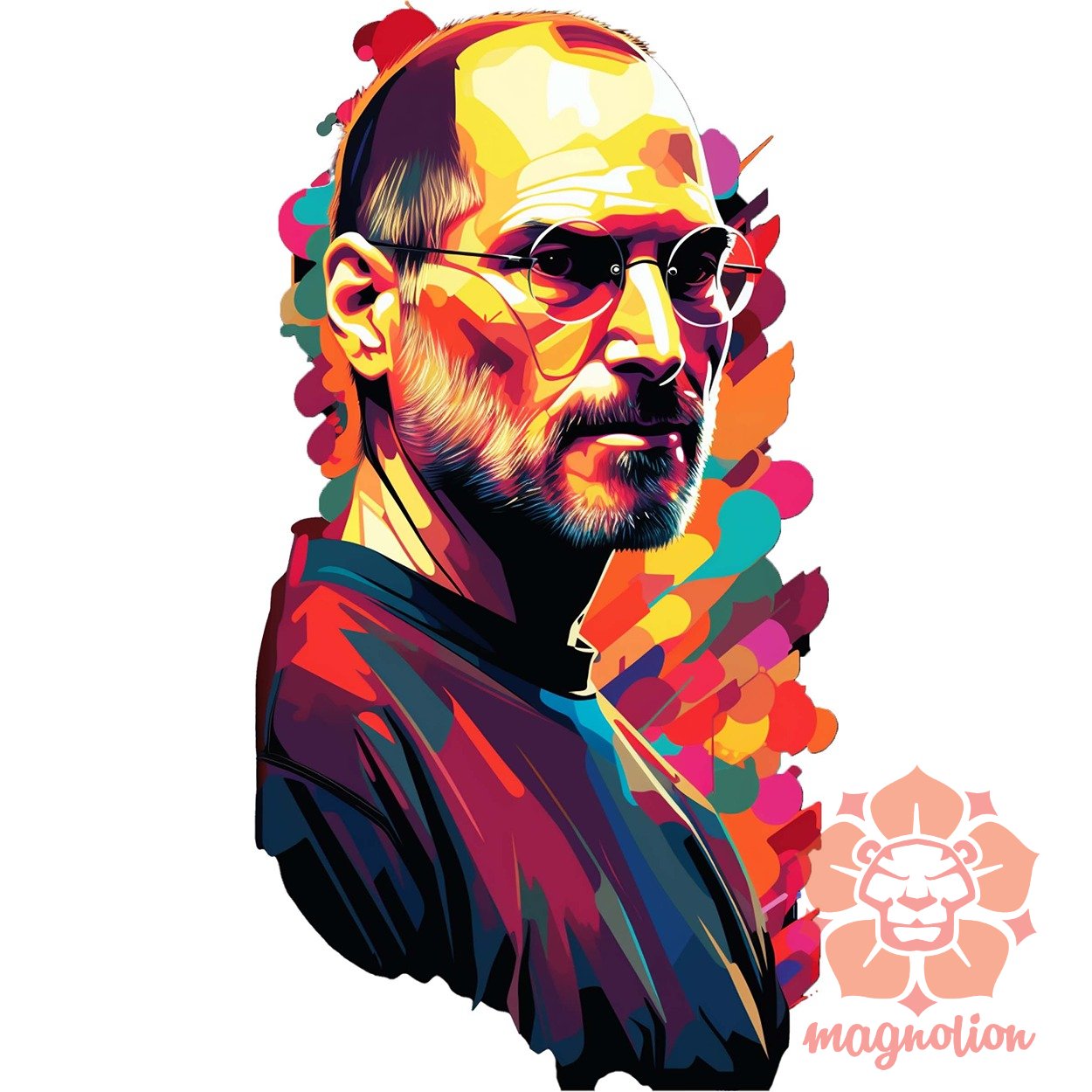 Pop art Steve Jobs v1