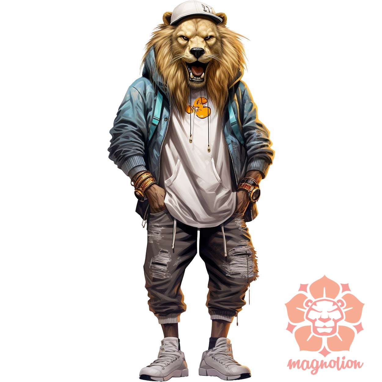 Hiphop oroszlán v1