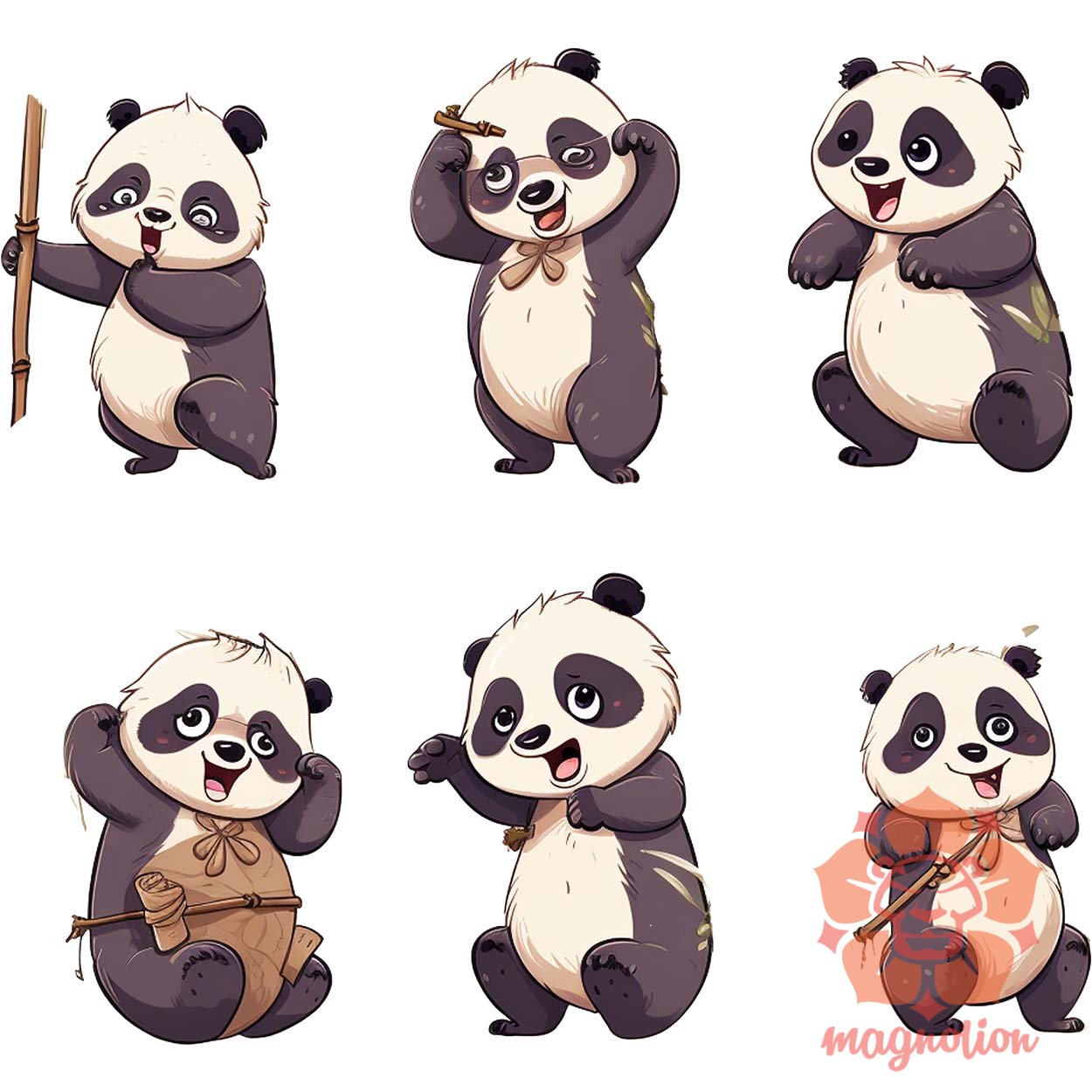 Panda kollázs v2